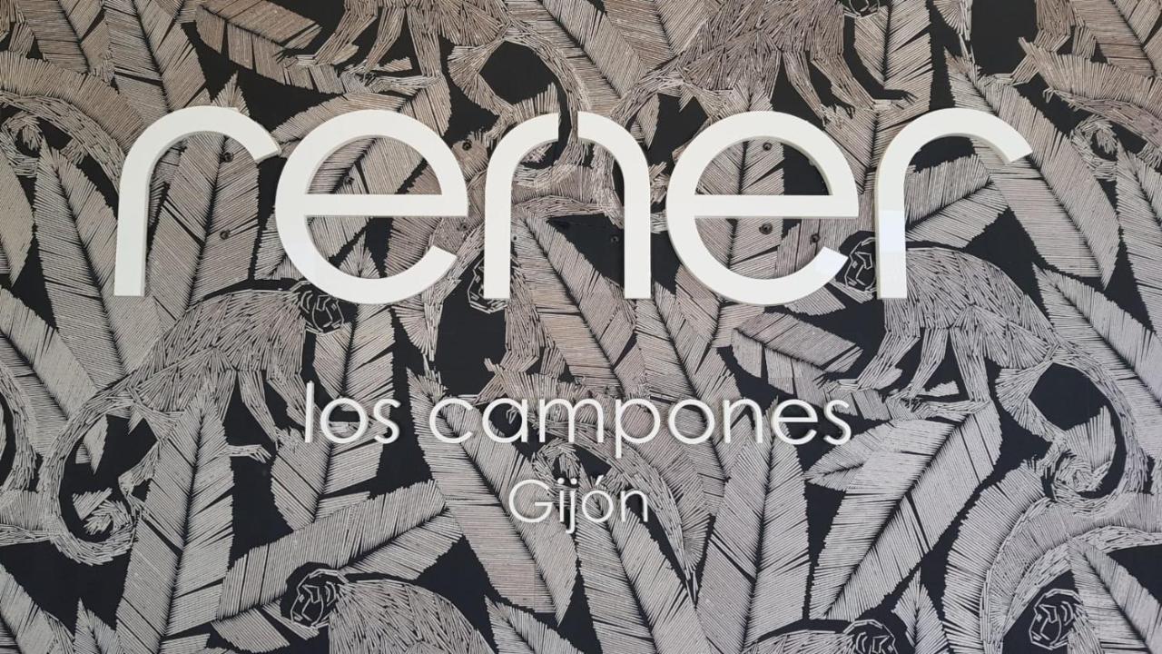 Rener Hotel Los Campones Gijón Exteriör bild